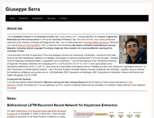 Tablet Screenshot of giuseppeserra.com